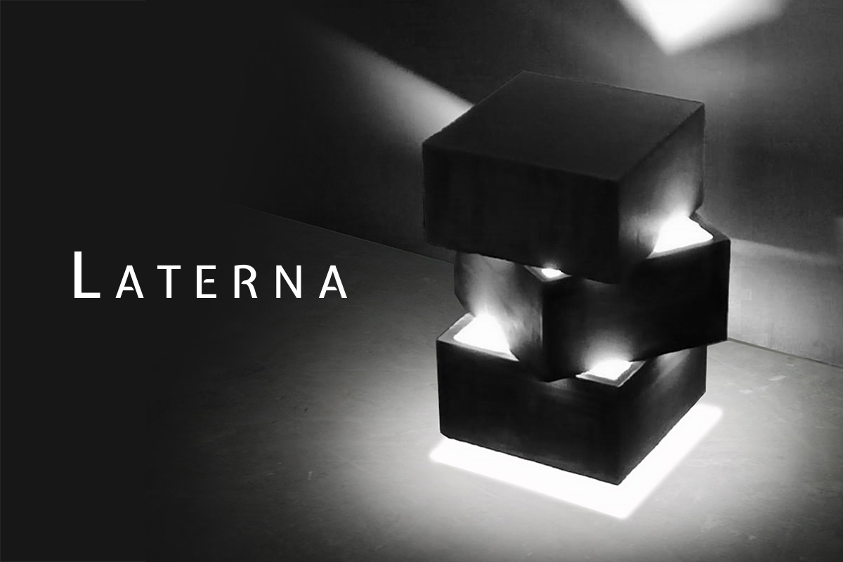 The floating design makes Laterna a special piece of lighting art.